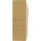 Ekena Millwork 2in. W x 6in. H x 12in. L Yorktown Woodgrain TimberThane Rafter Tail, Primed Tan RFTUR02X06X12YORRCPR - alternate 2